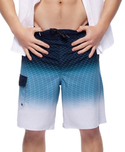 Rokka&Rolla Men's 9" NO Liner Board Shorts Elastic Waist Quick Dry Swim Trunks