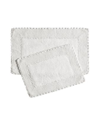 Laura Ashley комплект из 2 хлопковых ковриков для ванной с рюшами
