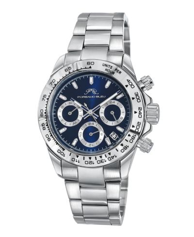 Porsamo Bleu Женские часы Alexis Multifunction Silver Tone Stainless Steel 37 mm