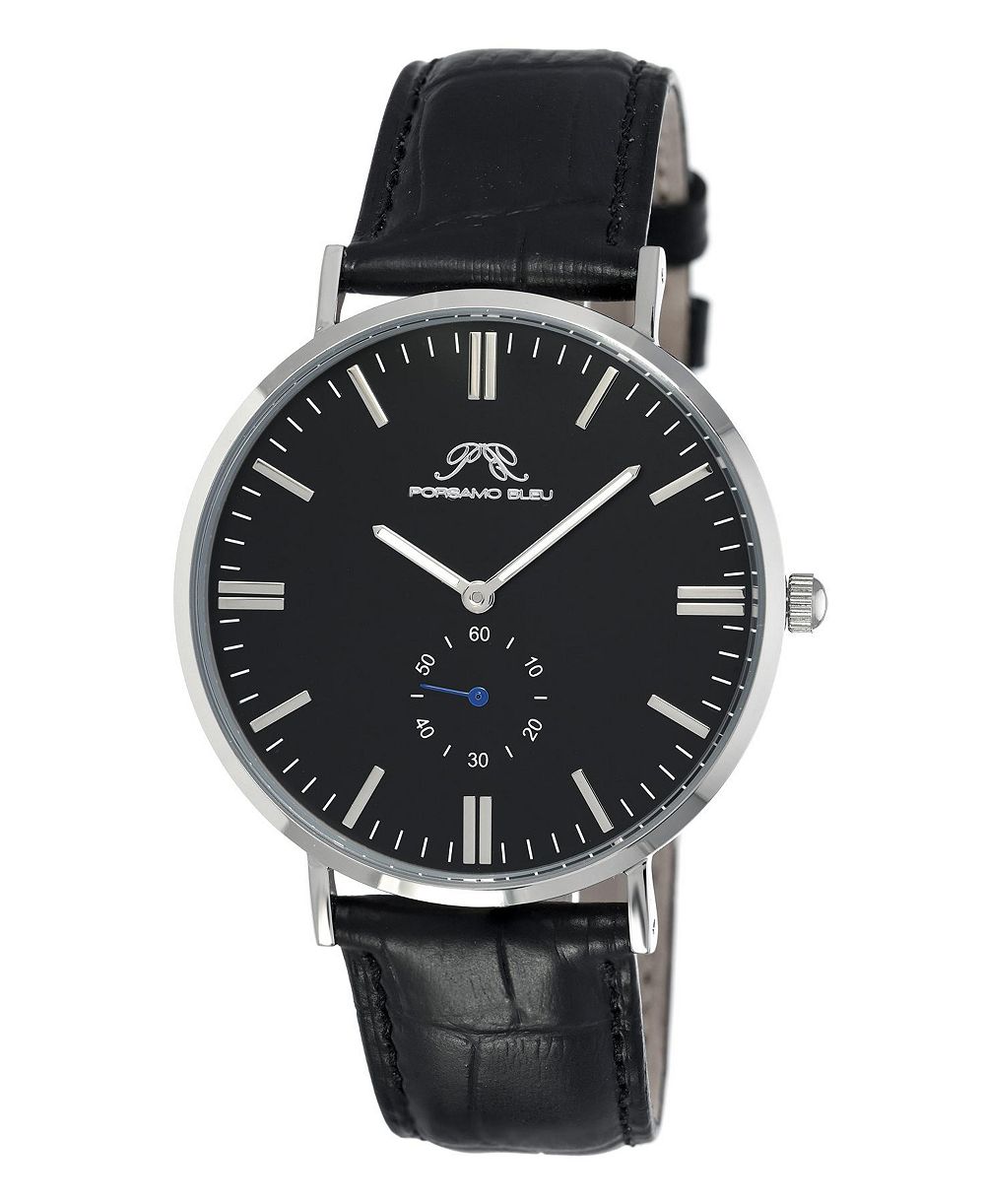 Porsamo Bleu мужские часы с кожаным ремешком Henry 842CHEL