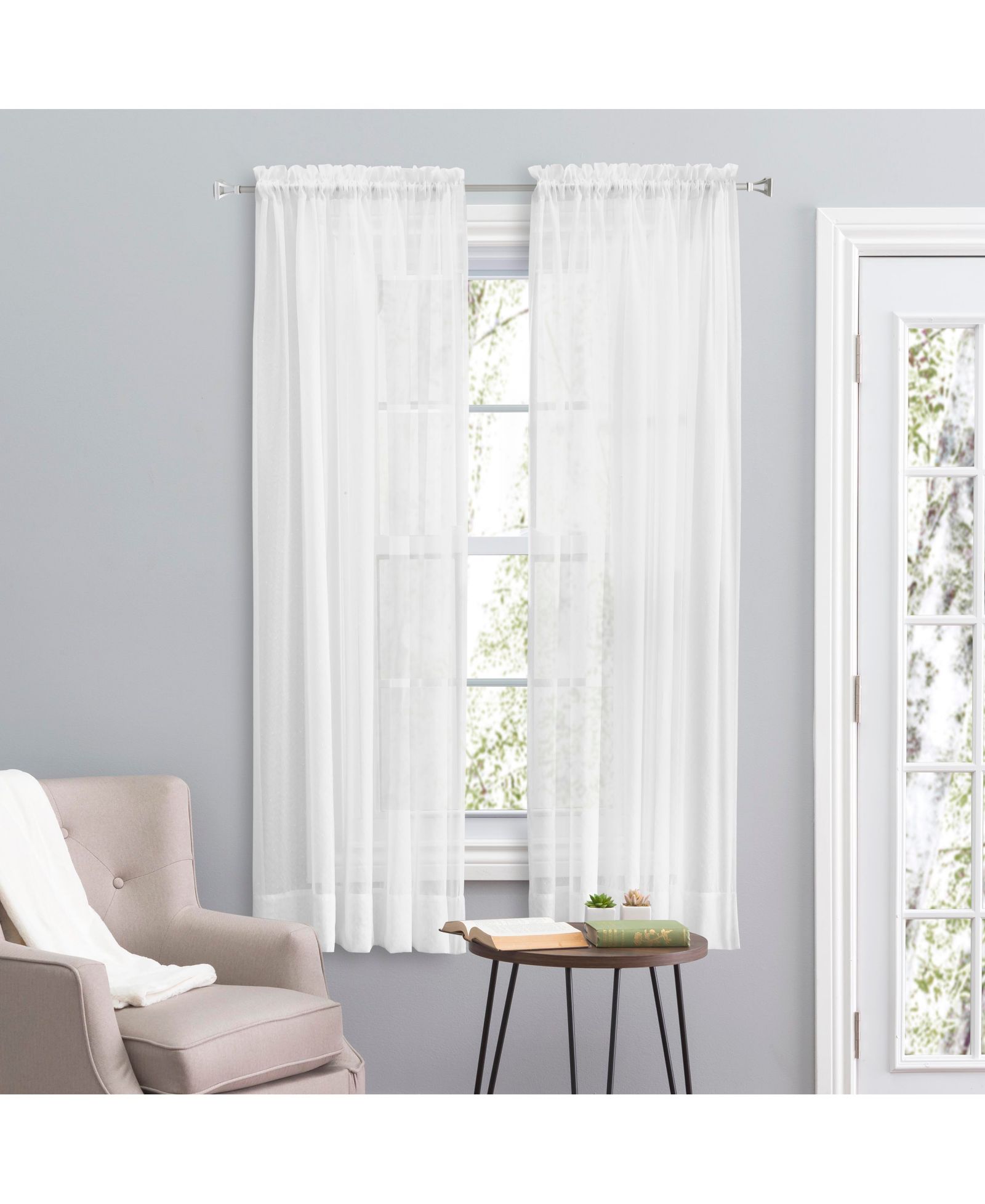 Панель штор Ricardo Sea Glass Rod Pocket 55"W x 72"L