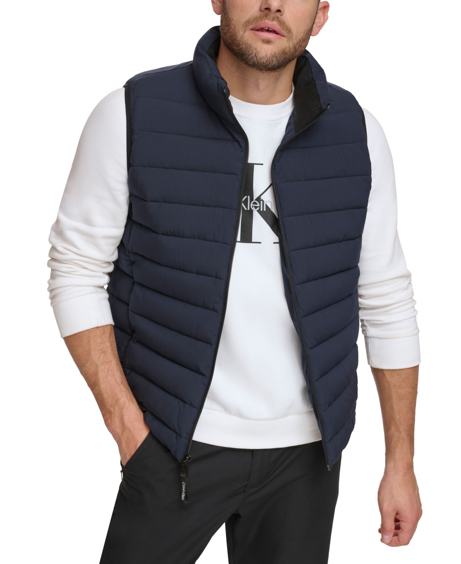 Calvin Klein Men's Stretch Puffer Vest