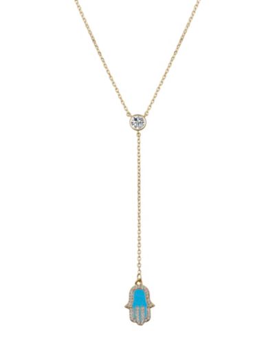 Подвеска Unwritten Cubic Zirconia Hamsa