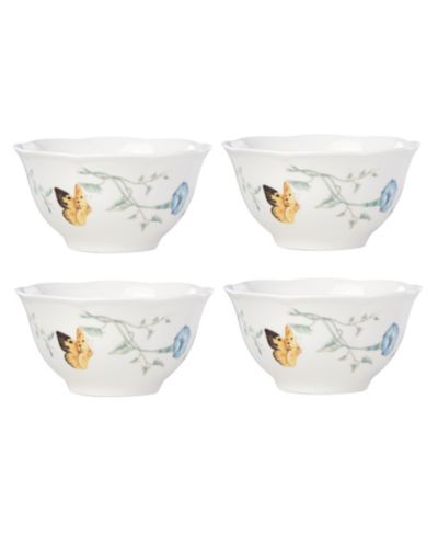 Lenox Butterfly Meadow набор рисовых чаш, 4 шт.