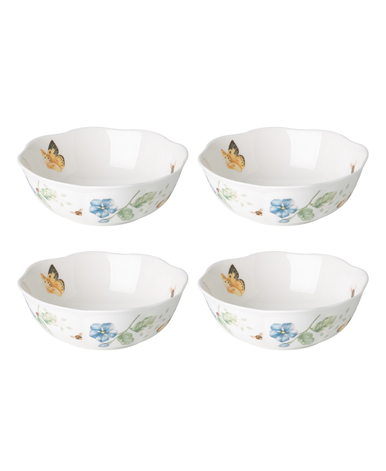 Lenox Butterfly Meadow универсальные чаши, набор из 4 шт