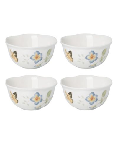 Lenox Butterfly Meadow Dessert Bowls, Set of 4