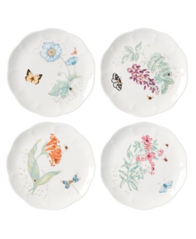 Lenox Butterfly Meadow Accent Plates, Set of 4