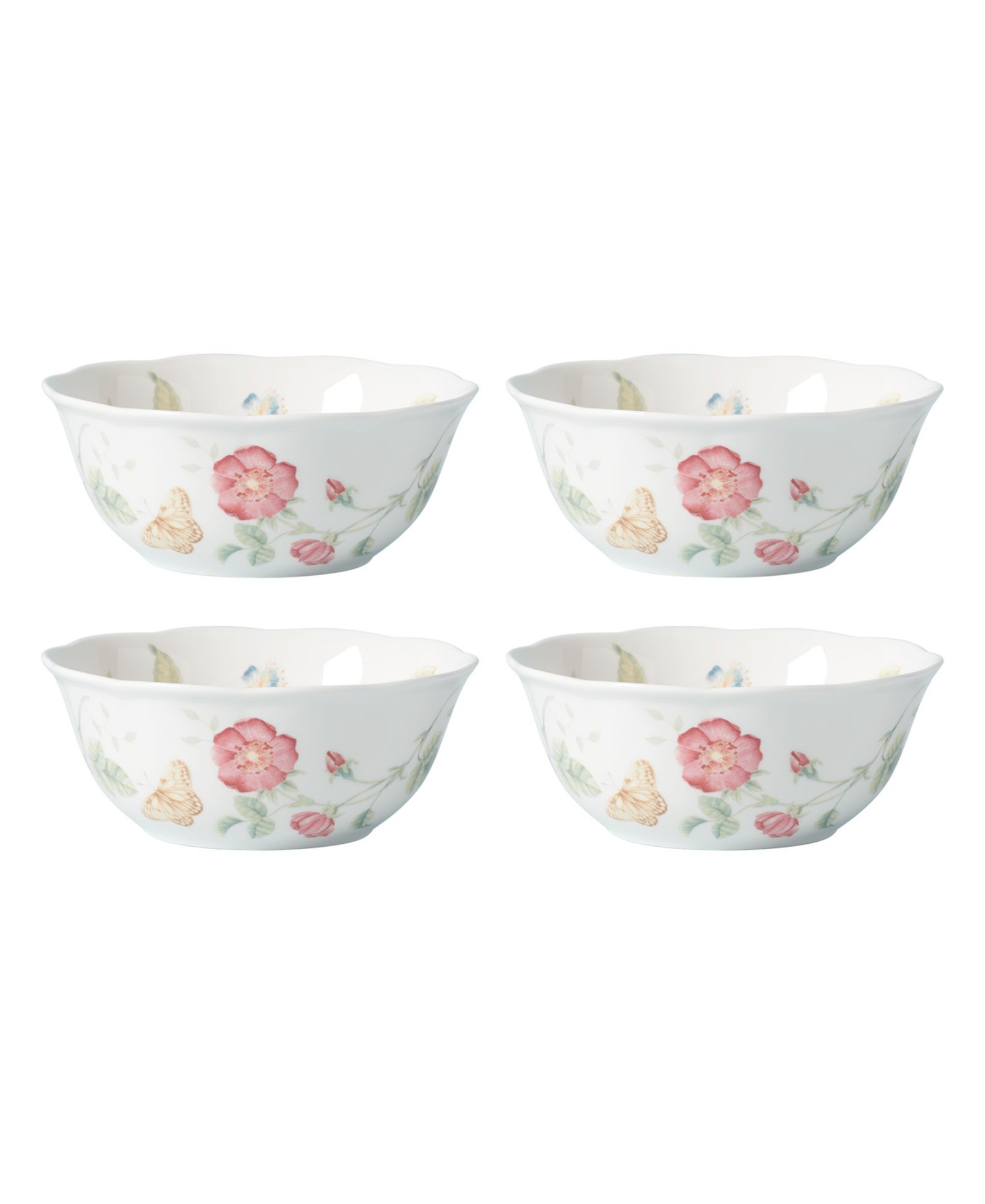 Набор универсальных чаш Lenox Butterfly Meadow, 4 шт