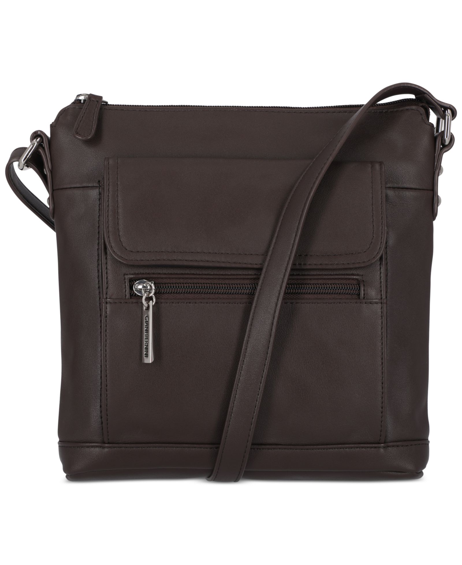 Giani Bernini Nappa Leather Venice Crossbody, Exclusively at Macy's