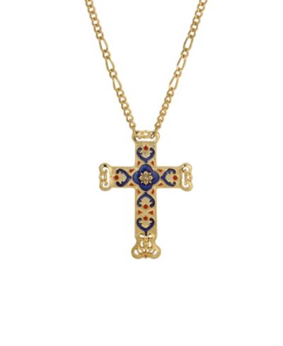 Ожерелье с эмалевым крестом Symbols of Faith