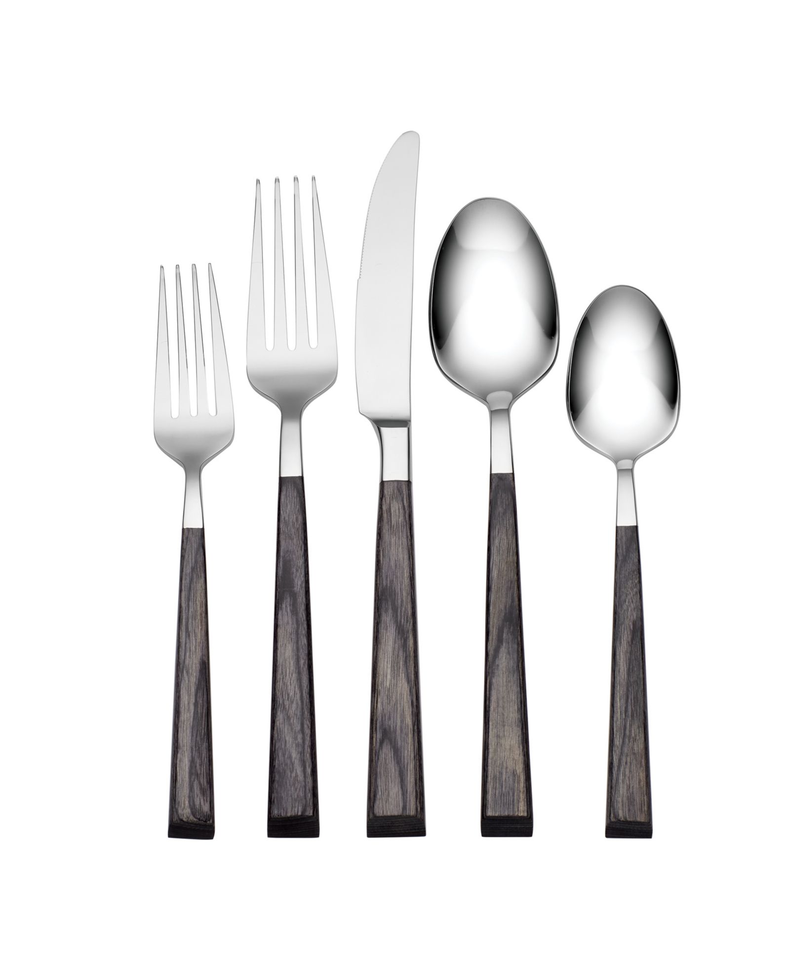 Набор столовых приборов Oneida Coronado Charcoal 5 Piece Everyday