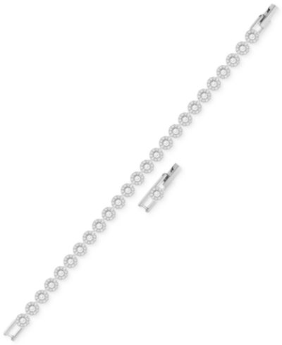 Браслет Swarovski Angelic Rhodium-Plated Crystal