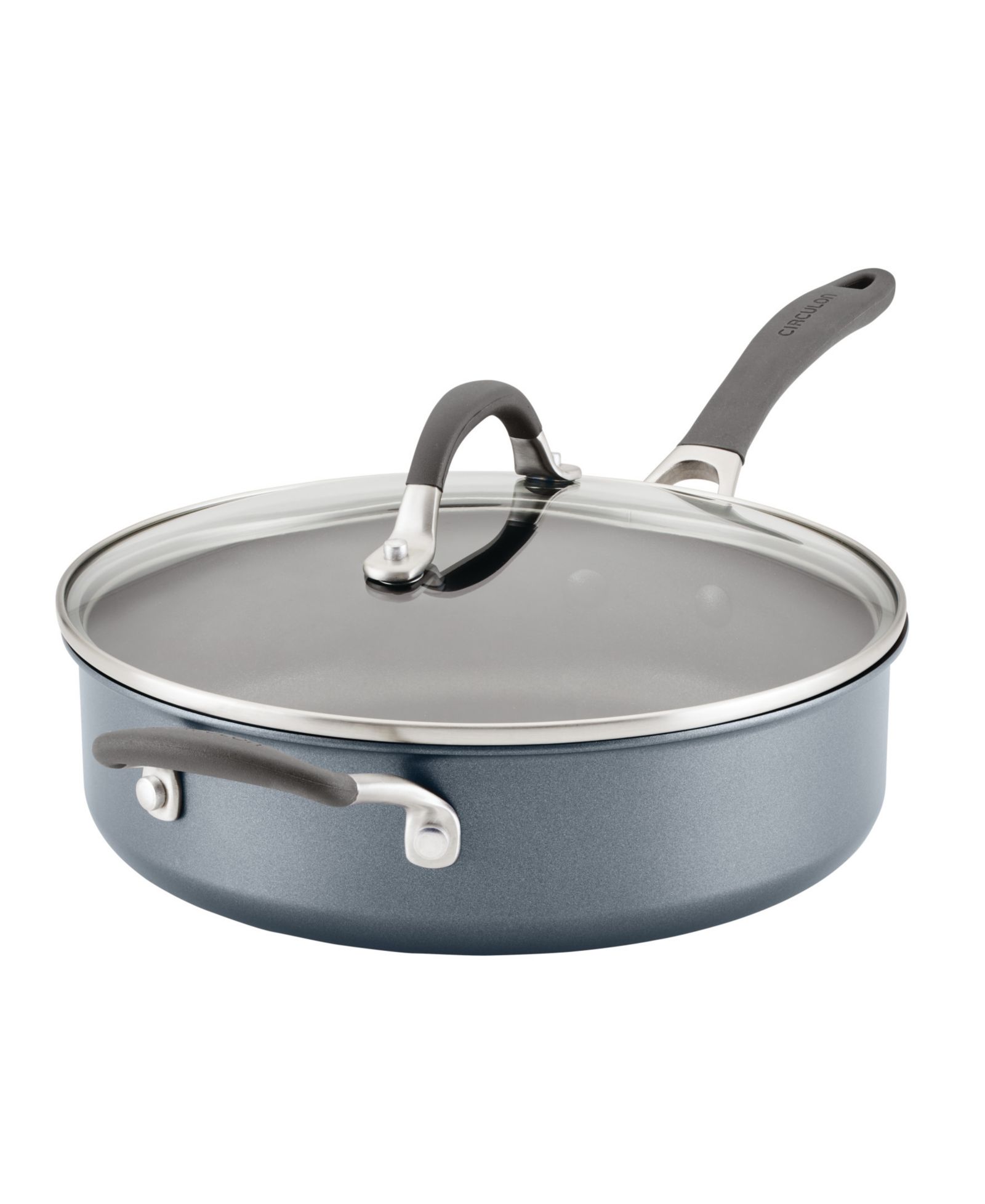 Circulon A1 Series with ScratchDefense Technology Aluminum 5-Quart Nonstick Induction Sauté Pan with Lid