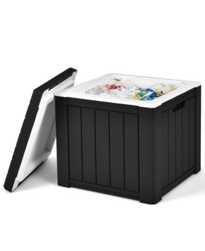 Колбек для льда Costway 10 Gallon с ручками и крышкой