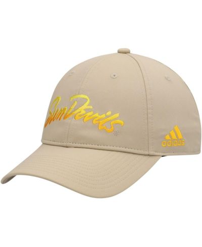 Мужская кепка adidas Arizona State Sun Devils Rising Devils Slouch Adjustable Khaki