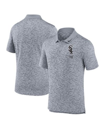 Мужская поло Nike Chicago White Sox Next Level, серая