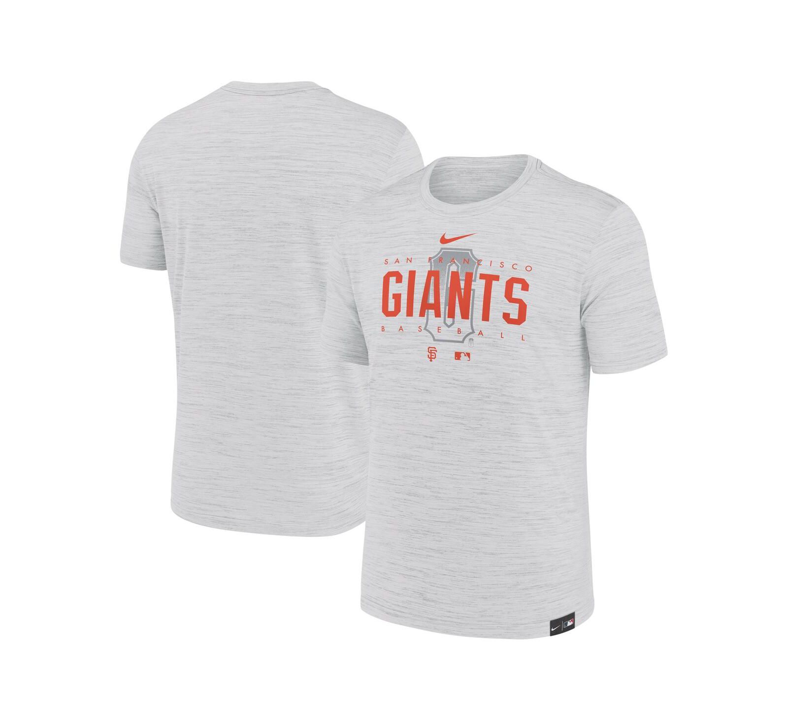 Мужская футболка Nike San Francisco Giants City Connect Velocity Practice Performance, серая