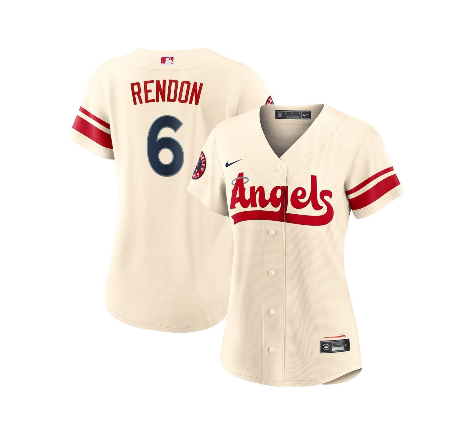 Женская джерси Nike Anthony Rendon Los Angeles Angels City Connect Replica Player