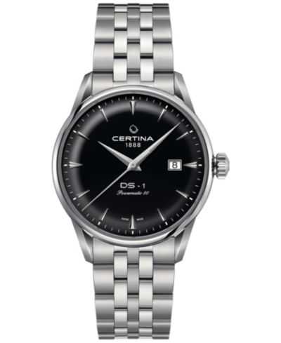 Certina Men's Swiss Automatic DS-1 Stainless Steel Bracelet Watch 40mm