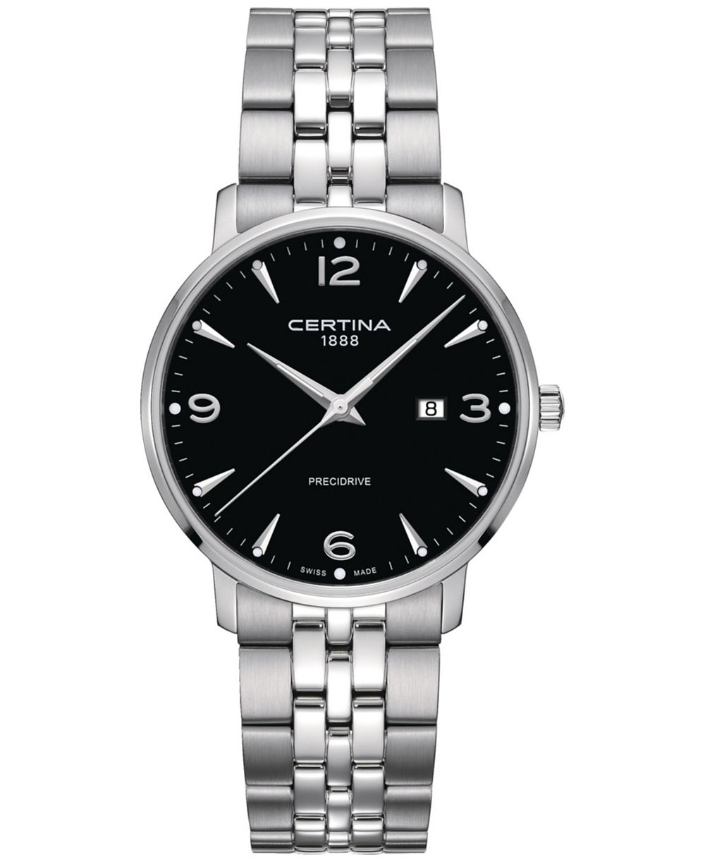 Certina Women's Swiss DS Caimano Stainless Steel Bracelet Watch 39mm