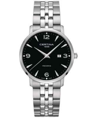 Certina Женские часы Certina Swiss DS Caimano из нержавеющей стали 39mm