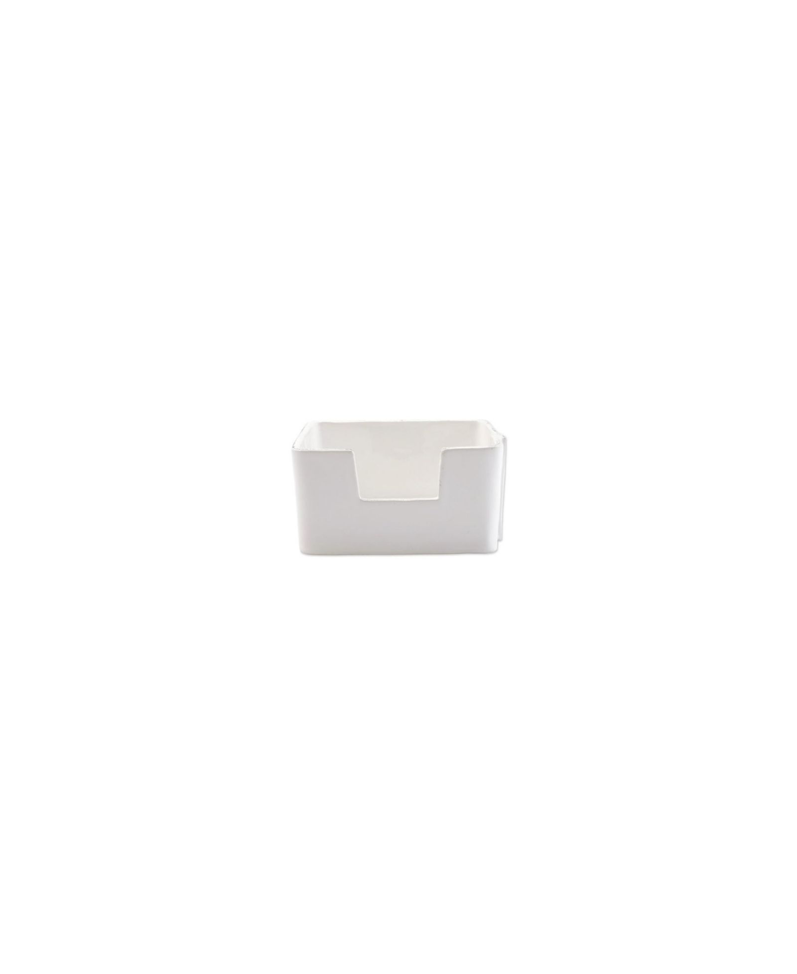 Держатель для салфеток Vietri Melamine Lastra White Cocktail