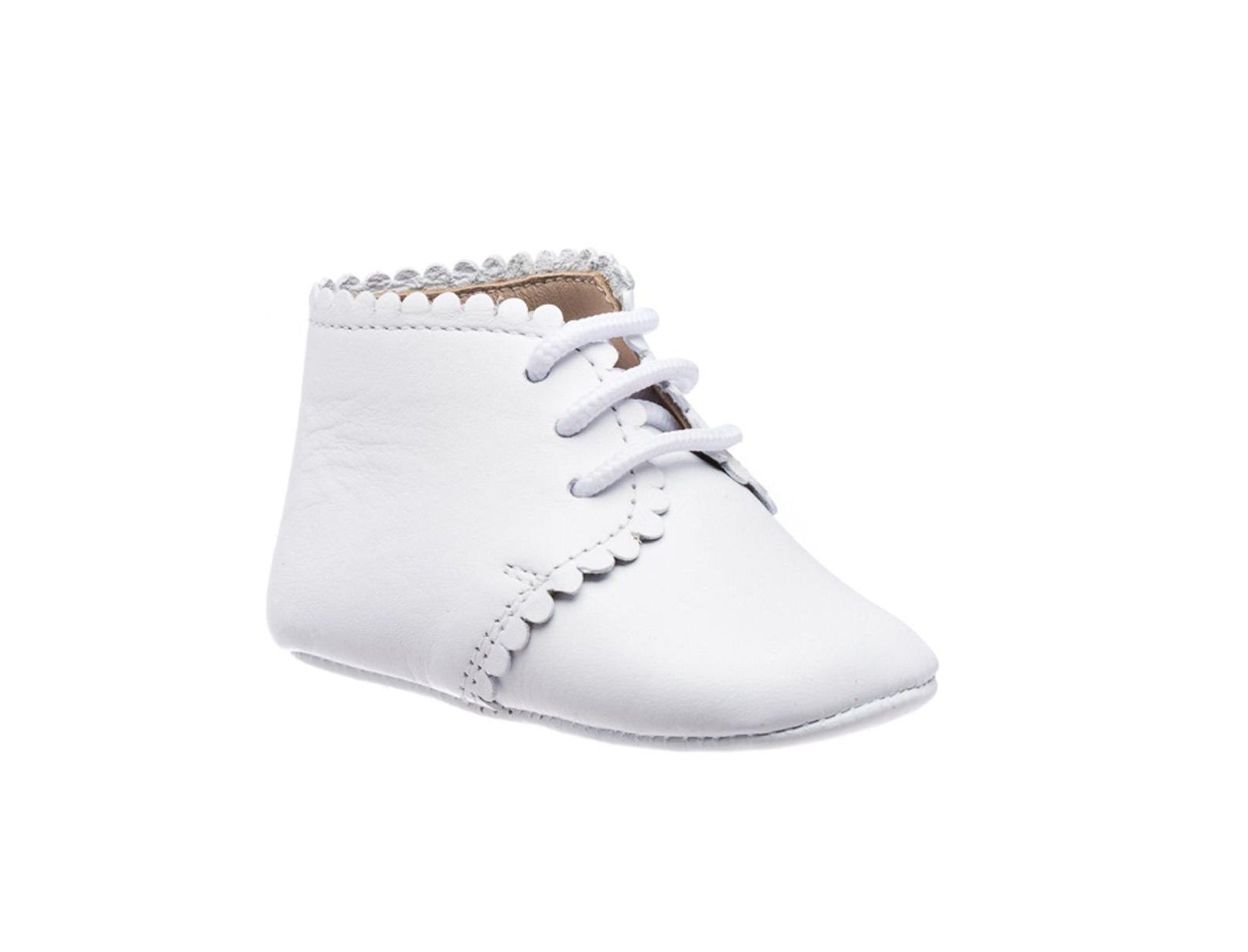 Elephantito Infant Boy Baby Scalloped Bootie