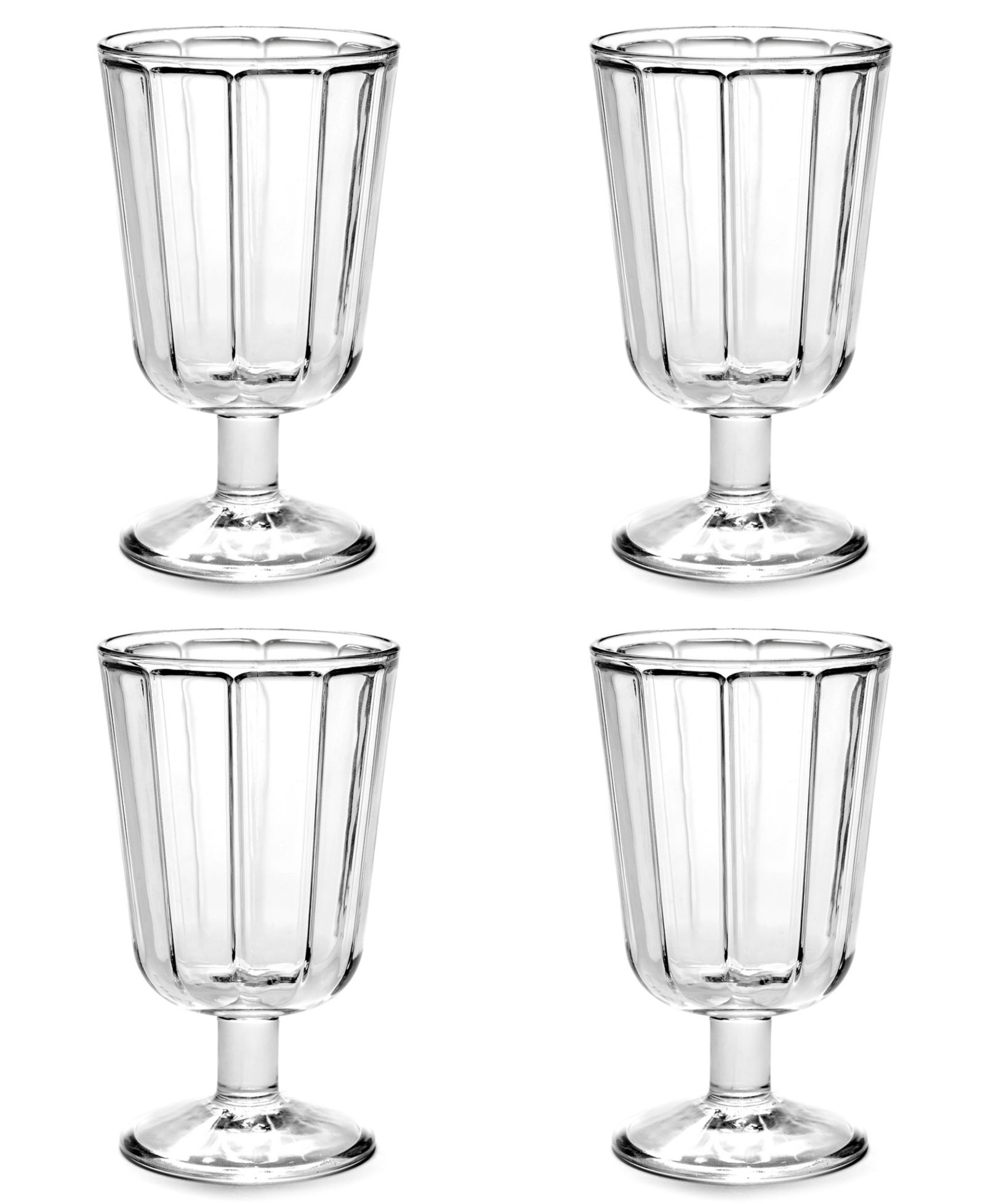 Serax Surface Wine Glasses, Set of 4