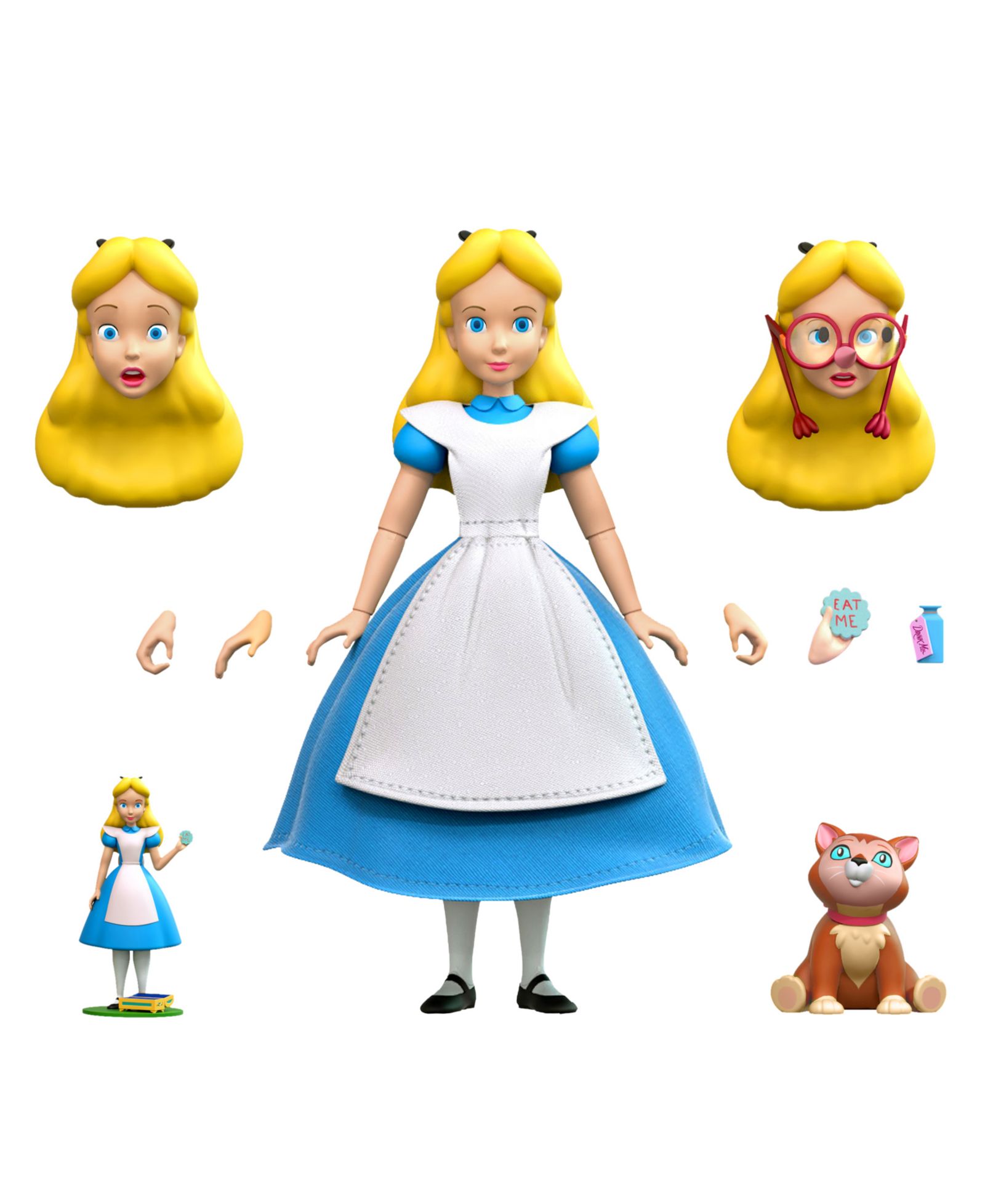 Super 7 Disney Алиса в стране чудес Алиса 7" Ultimates, фигурка