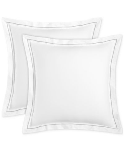 Hotel Collection Italian Percale 2-Pc. Sham Set, European, Exclusively at Macy’s