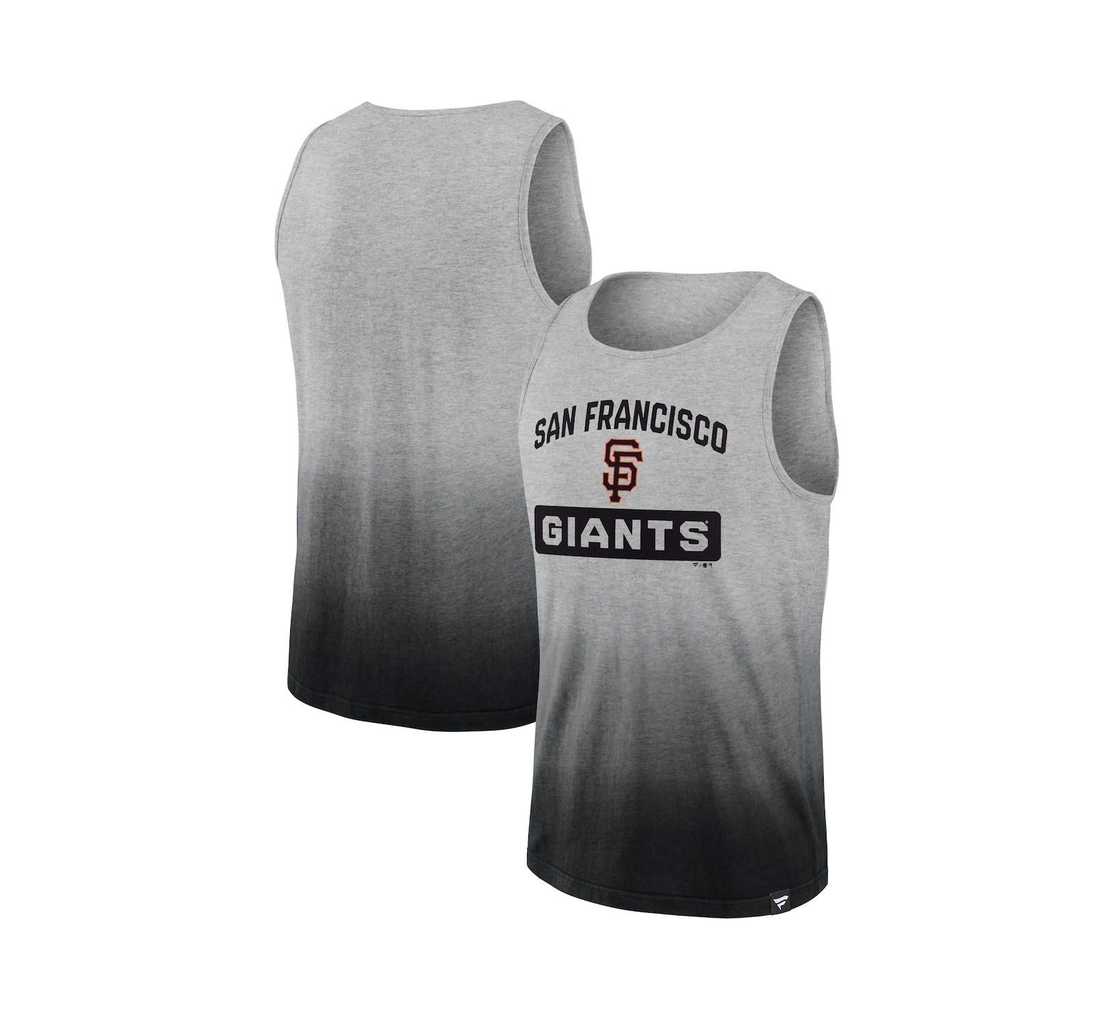 Fanatics Мужской майка San Francisco Giants Our Year, серая с черным
