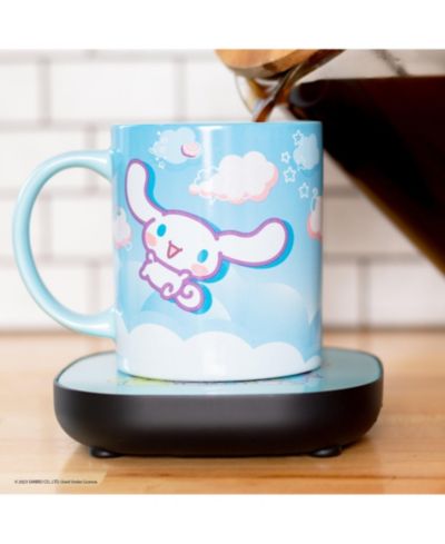 Uncanny Brands Cinnamoroll Coffee Mug with Electric Mug Warmer - Keeps Your Favorite Beverage Warm - Auto Shut On/Off