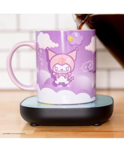 Кружка Kuromi от Uncanny Brands с электрической подставкой для подогрева