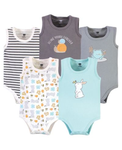 Детские боди Hudson Baby 5Pk Sleeveless, унисекс