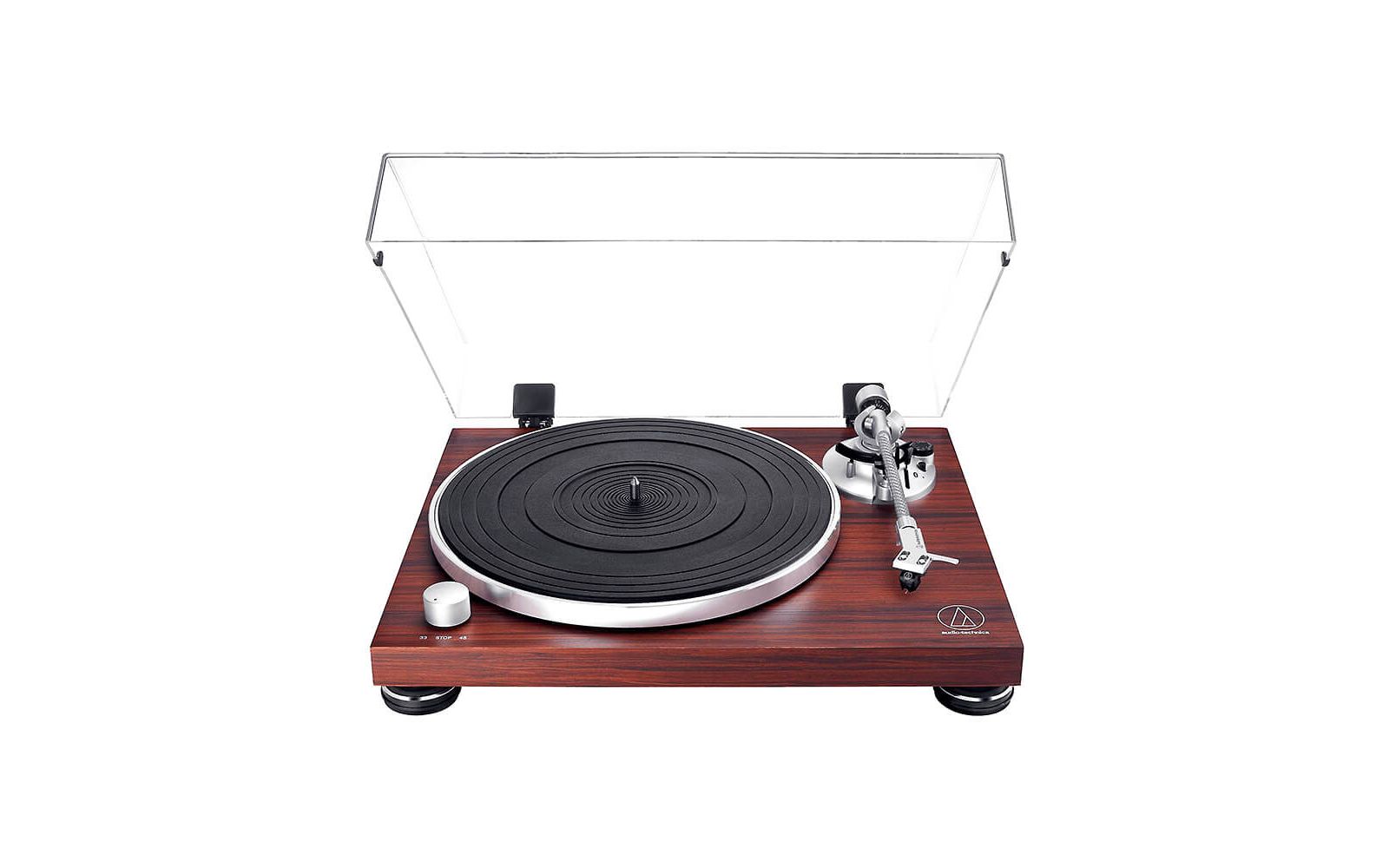 Audio Technica AT-LPW50BT-RW Wireless Manual Belt-Drive Bluetooth Turntable