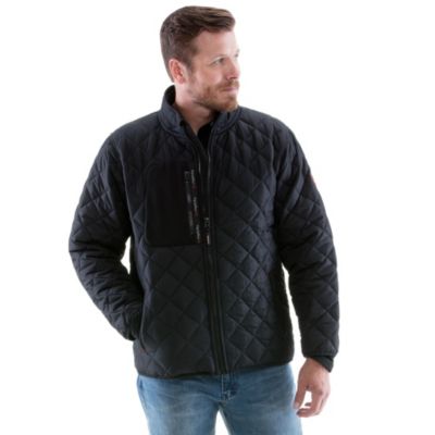 RefrigiWear Big & Tall EnduraQuilt Diamond Quilted Puffer Jackett