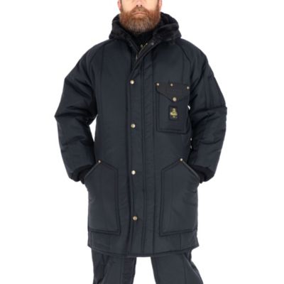 RefrigiWear Men's Iron-Tuff Ice Parka Insulated Winter Jacket, -50degree(s)F Comfort Rating, Water-Resistant and Windproof