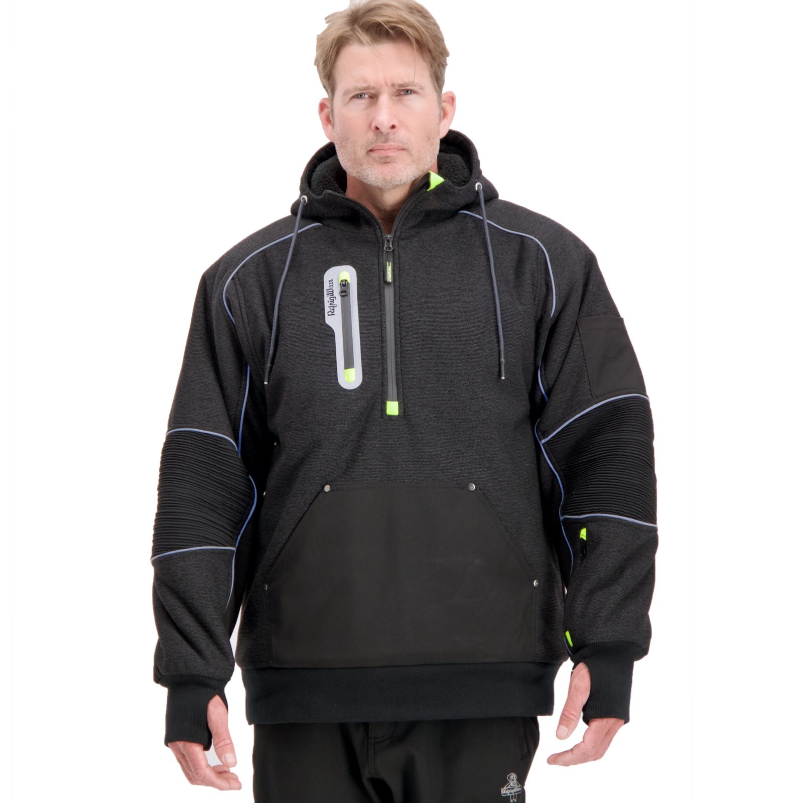 RefrigiWear Men's Extreme Hybrid Sweatshirt