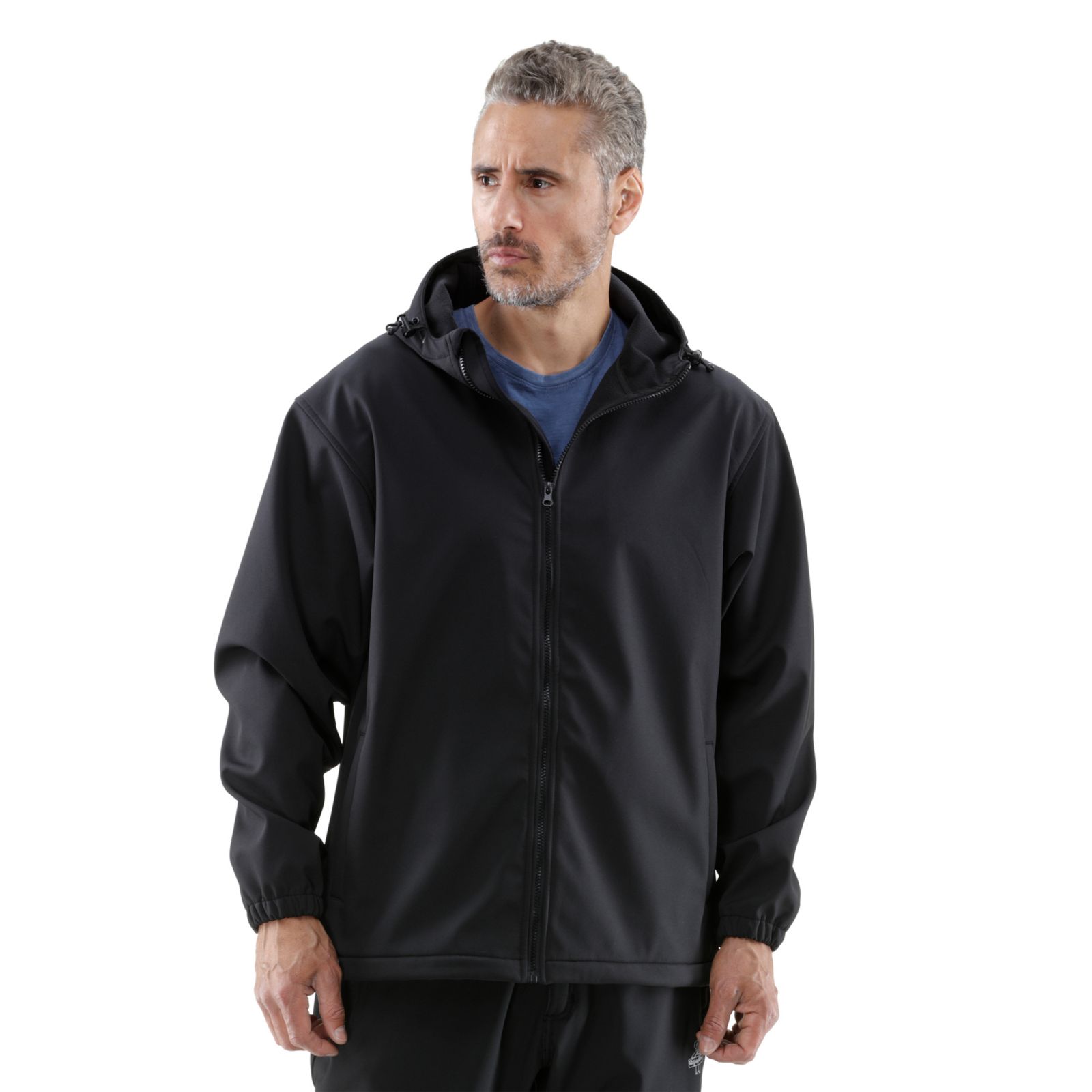 RefrigiWear Big & Tall Lightweight Softshell Jacket with Hood