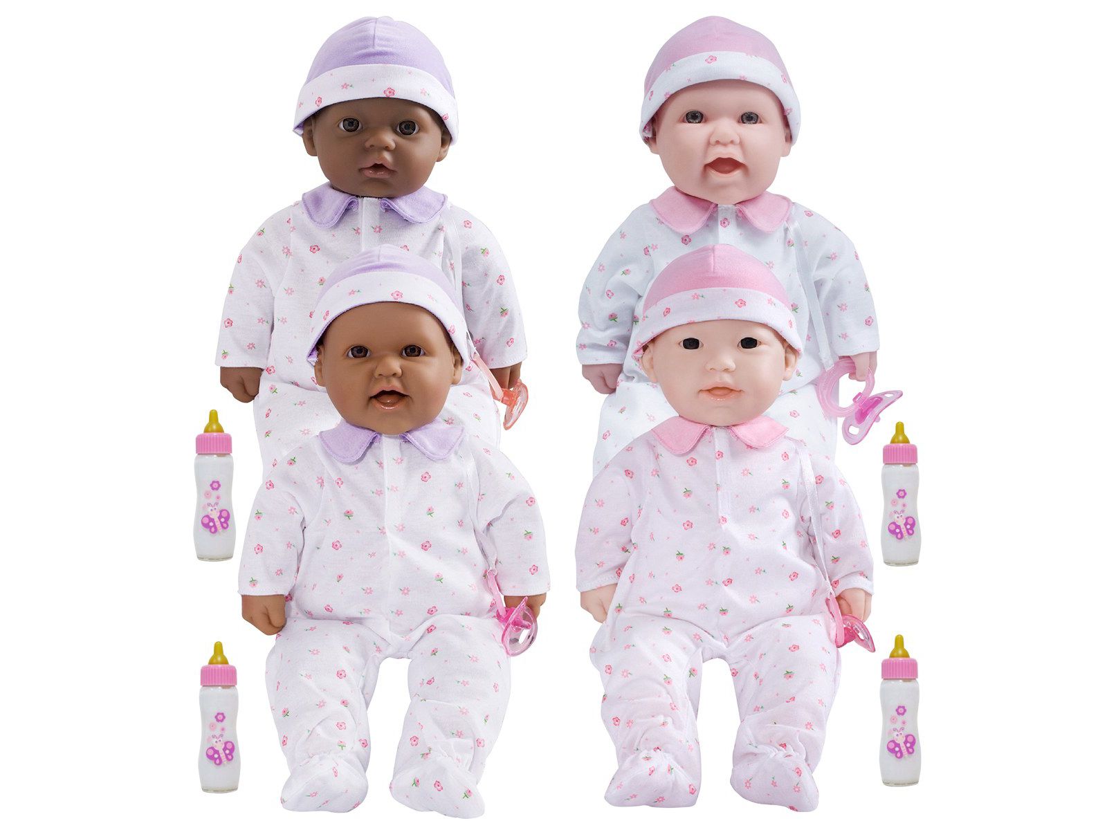 JC Toys Loveable куклы 16 Inch - набор из 4 шт