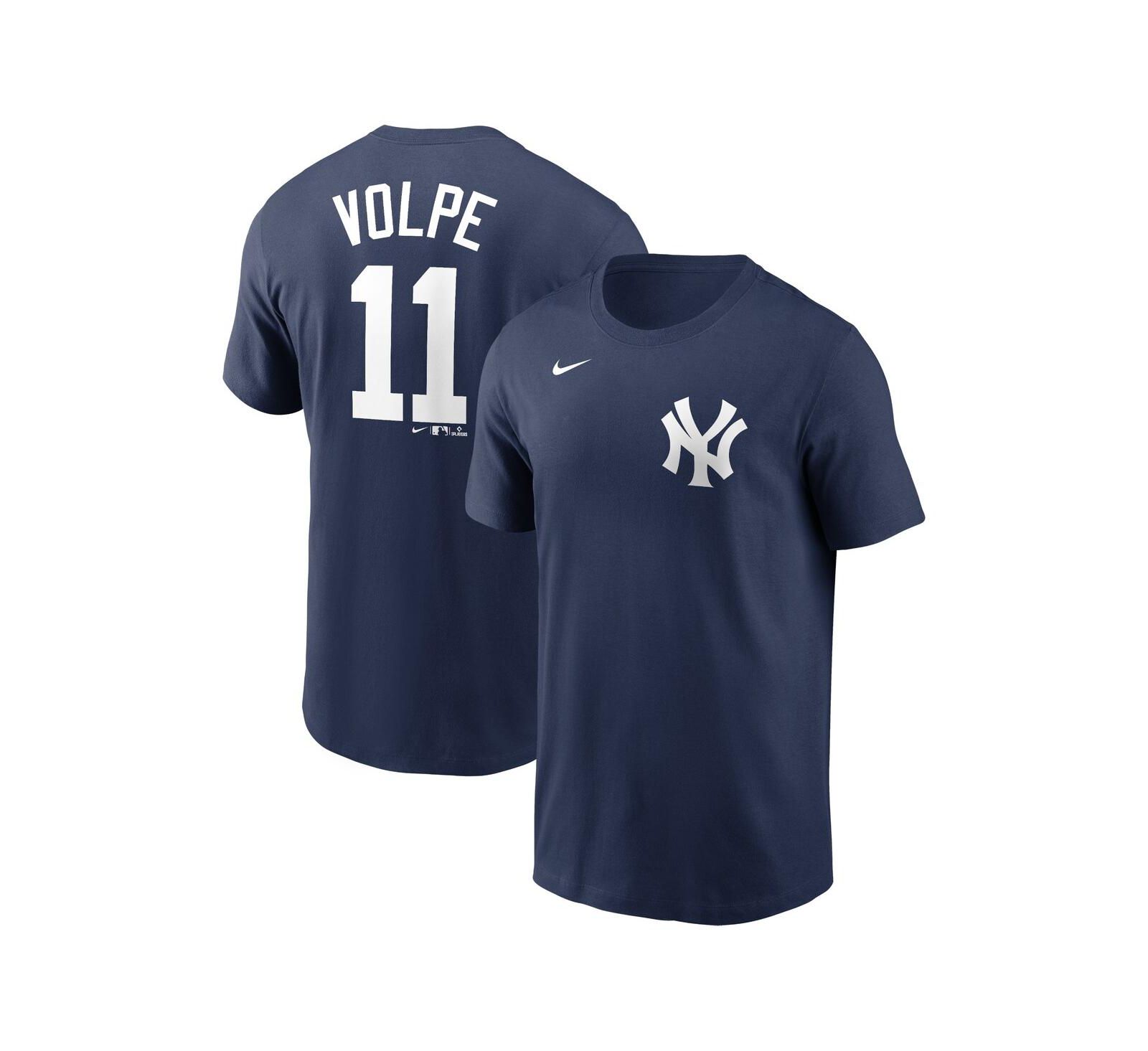 Nike Детский Navy New York Yankees Name and Number T-shirt