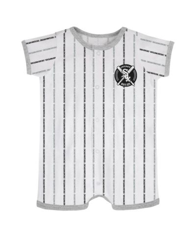 Детский комбинезон Outerstuff White Chicago White Sox Ball Hitter для мальчиков и девочек