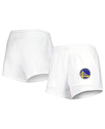Женские шорты Concepts Sport White Golden State Warriors Sunray