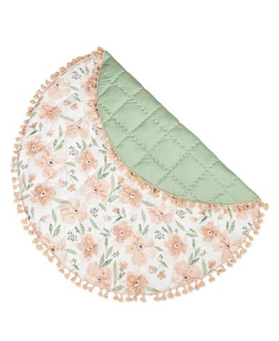 Детский игровой коврик Crane Baby Parker Floral Quilted