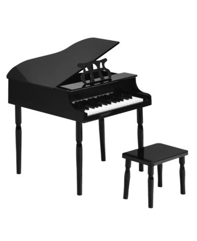 Costway 30-Key Classic Baby Grand Piano Musical 3-Piece Set, Ages 3+