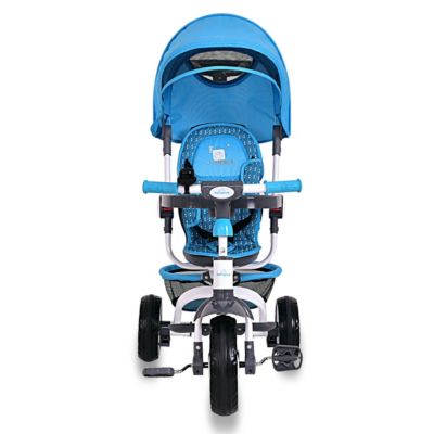 Детский трехколесный велосипед-коляска Costway 6-in-1