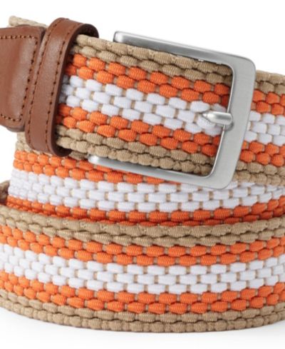 Мужской эластичный ремень Lands' End Elastic Braid Belt