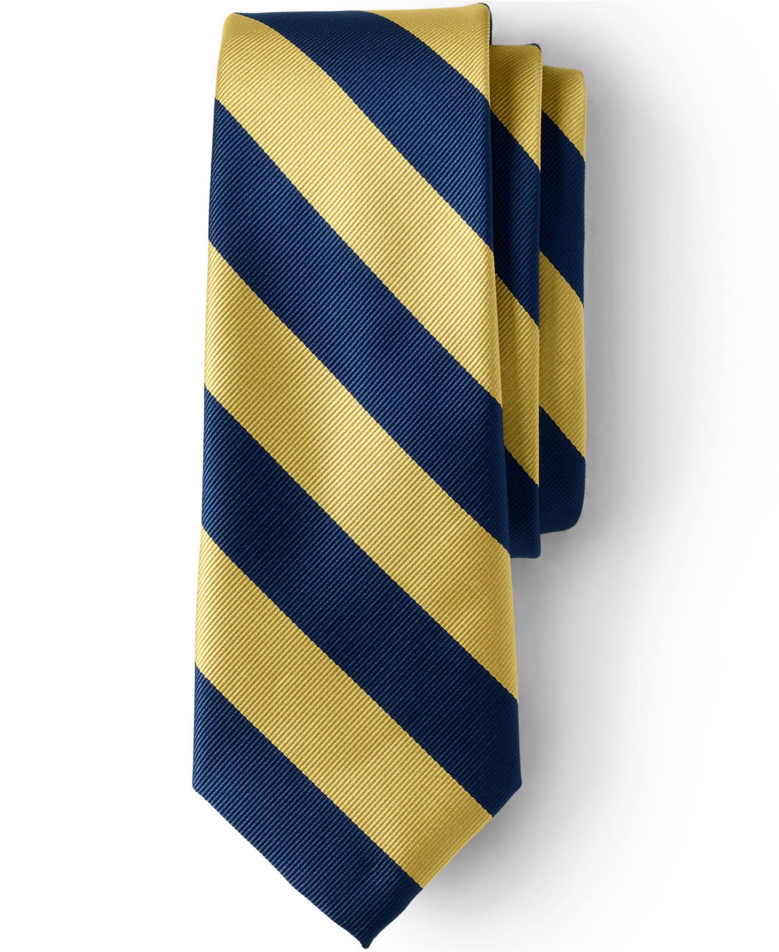 Lands' End School Uniform Kids Stripe To Be Tied Tie