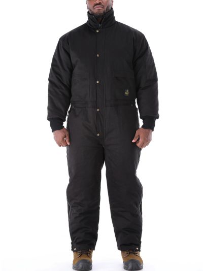 RefrigiWear Men's ComfortGuard Coveralls - -10degree(s)F Comfort, Insulated, Water-Repellent, Durable, Full-Body Workwear for Cold Weather Protection