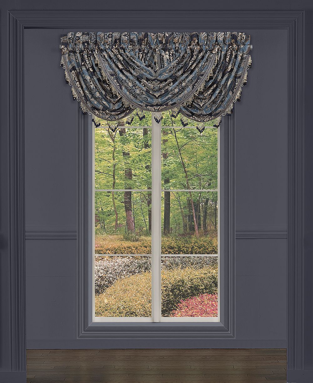 Занавеска J Queen New York Middlebury Window Waterfall, 33" x 49"